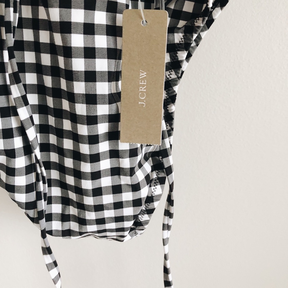NWT J.CREW LACE-UP BACK ONE-PIECE SWIM SUIT - Picture 2 of 6